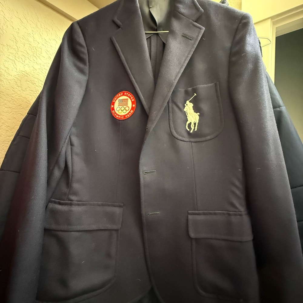 2016 U.S. Olympic Team Opening Ceremony Ralph Lauren Blazer